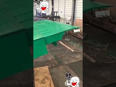 Niveleur de quai à lèvre rétractable automatique Capacité de charge 8000KG