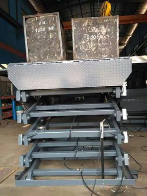 Anti Explosion Hydraulic Scissor Lift Platform With Arm Structure Vertically