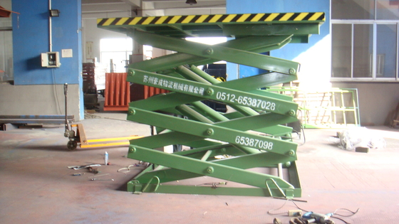 Anti Explosion Hydraulic Mezzanine Goods Lift Load 500kg 1000kg 2000kg