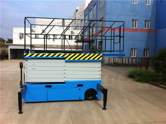 10m Mobile Scissor Lift Aerial Work Platform Central Hydraulics Scissor Lift