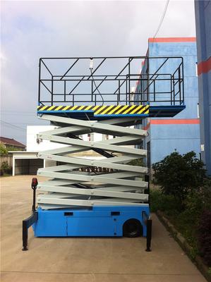 Portable Mobile Scissor Lift Table With Extendable Platform Anti Explosion Valves