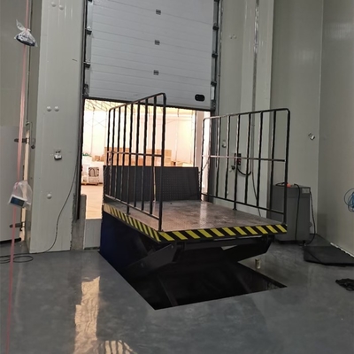 Hydraulic Warehouse Dock Lift Platform Size 2180mm×3000mm,3000KG Load Capacity