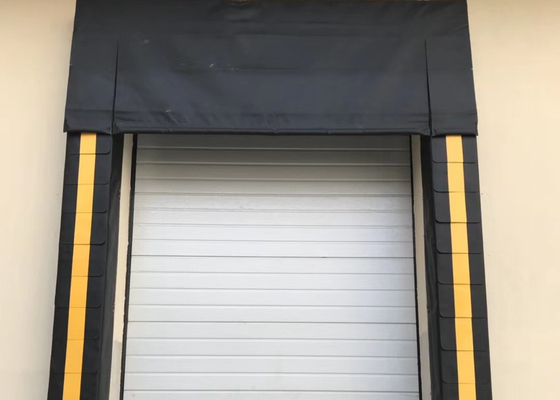 Foam Loading Dock Seal For Warehouse Cold Room With Head Hood Curtain