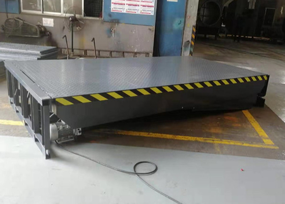 CE ISO Fixed Hydraulic Loading Dock Leveler Pit-style Electric Dock Ramp  8000KG 10000KG