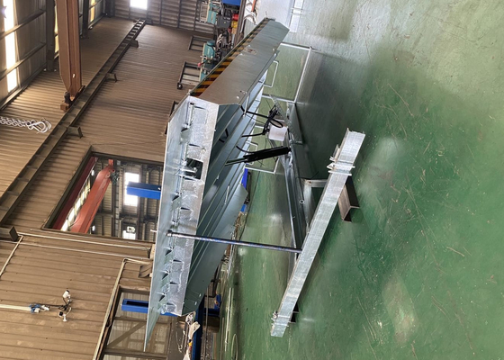 8T 2000×2500mm Hinged Lip Hot Dip Galvanized Hydraulic Dock Levelers