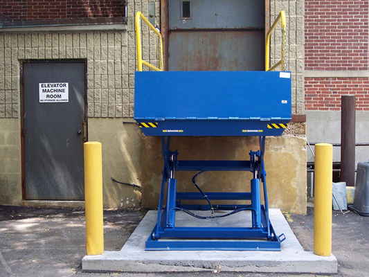 Ascenseur hydraulique de dock de ciseaux avec la sécurité Toe Guard Adjustable Height 500mm To1600mm