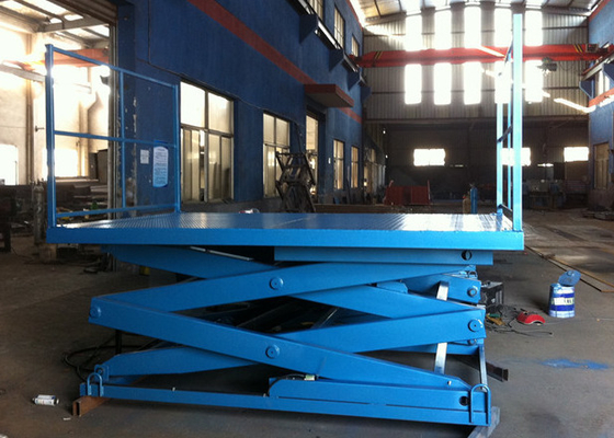 table élévatrice hydraulique de Tableau de travail d'ascenseur des ciseaux 4000kg avec la plate-forme à l'épreuve anti